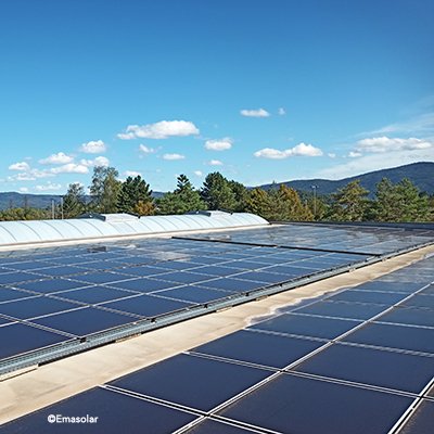 centrale photovoltaïque exploitée par Emasolar en France